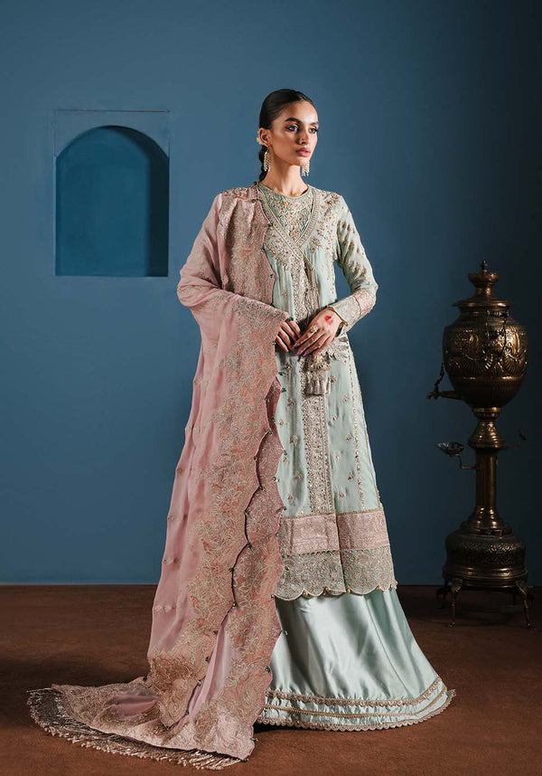 ZQL 002 B MEHAR | Lakhnawi Festive Chiffon Collection '24 | Zarqash