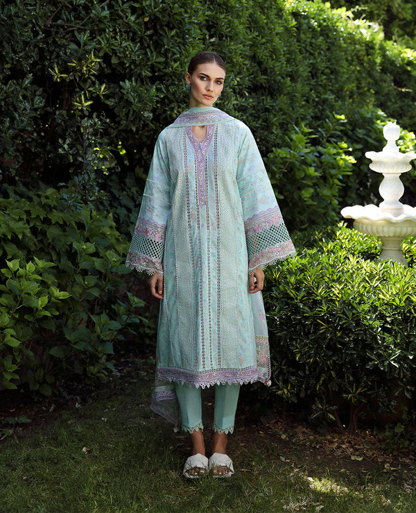 Rosa (D8-A) | AYLIN UNSTITCHED SUMMER LAWN '24 | Republic Womenswear