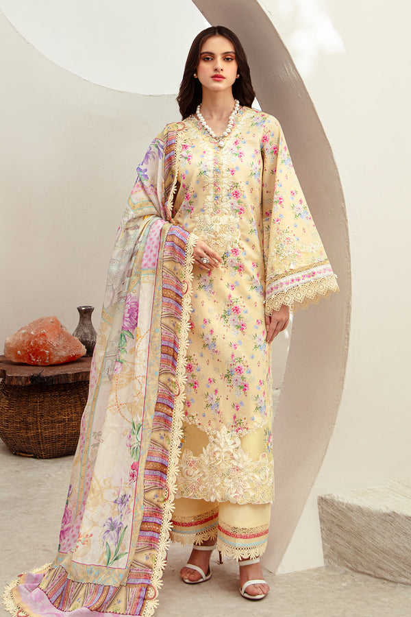 SUNNY DELIGHT | Alif Affordable Lawn'24 | AJR Couture