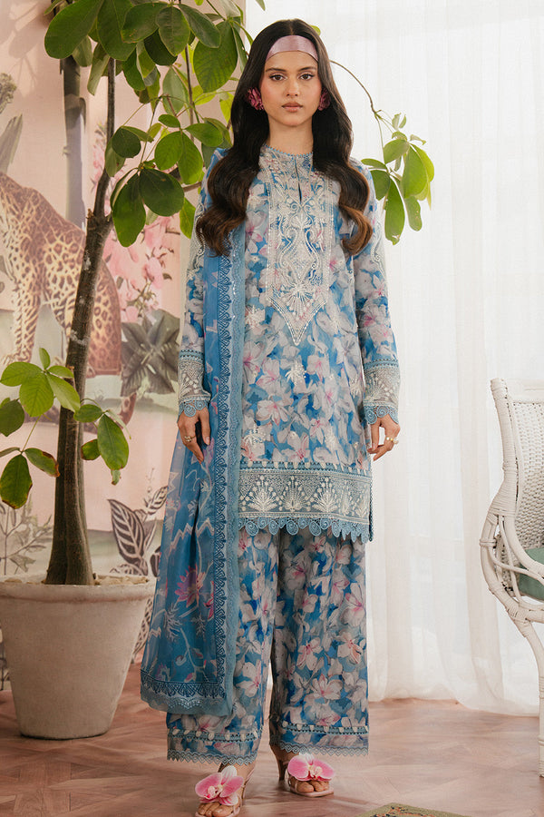 Scilla | Armelia Printed Lawn'25 | Ayzel By Afrozeh