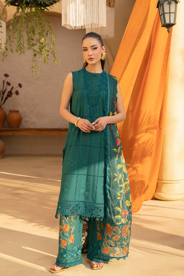 LIRA-SRL25-10 I Luxury Lawn 25 I Saira Rizwan