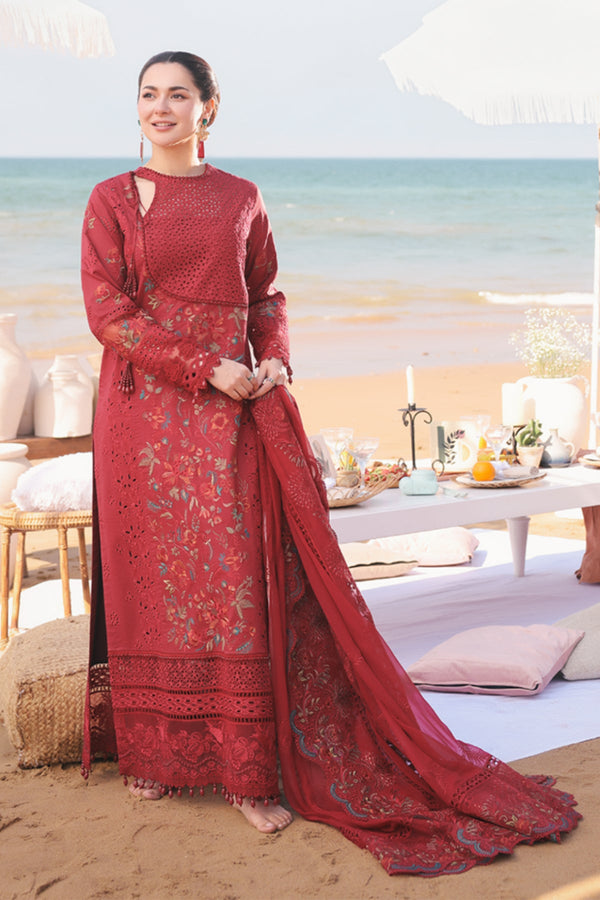 SL 82 Iswah I Hania Luxury Lawn'25 I Imrozia & Serene