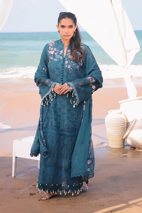 SL 86 Mirha I Hania Luxury Lawn'25 I Imrozia & Serene