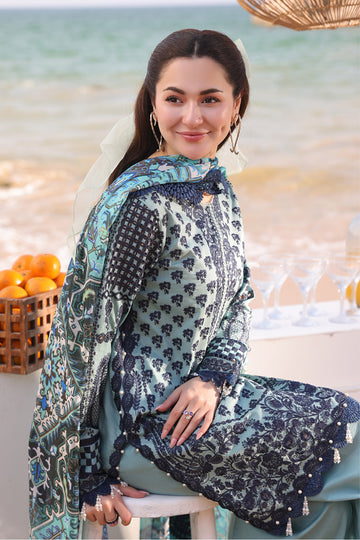 SL 75 A Parizay I Hania Luxury Lawn'25 I Imrozia & Serene